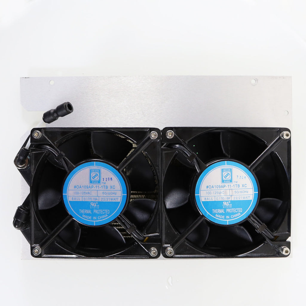 Laser Heat Exchanger Radiator 2 Fan Assembly Koolance Coolant 0A109AP-11-1TB X