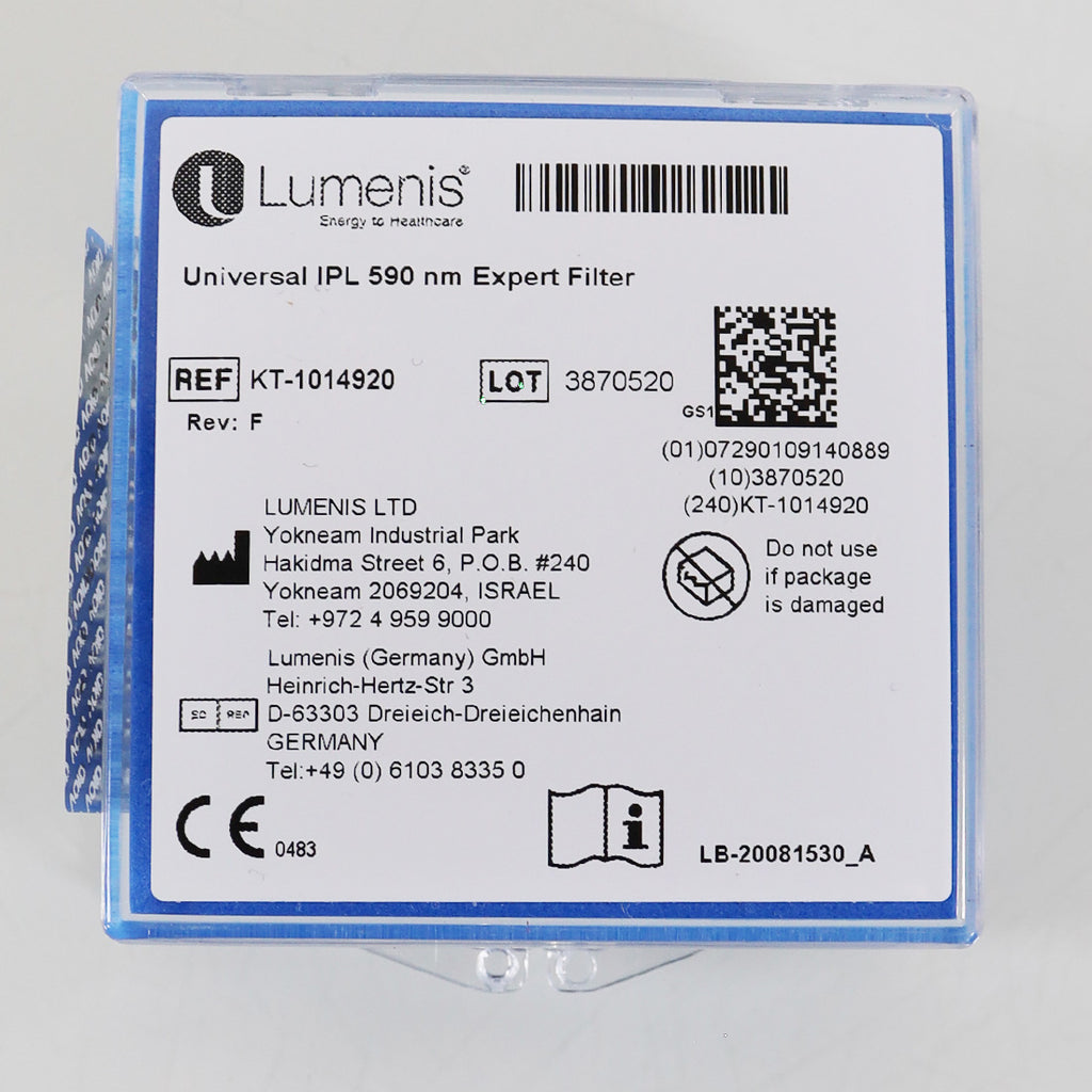 Lumenis M22 Laser Universal IPL Handpiece 590nm Expert Filter KT-1014920 Parts