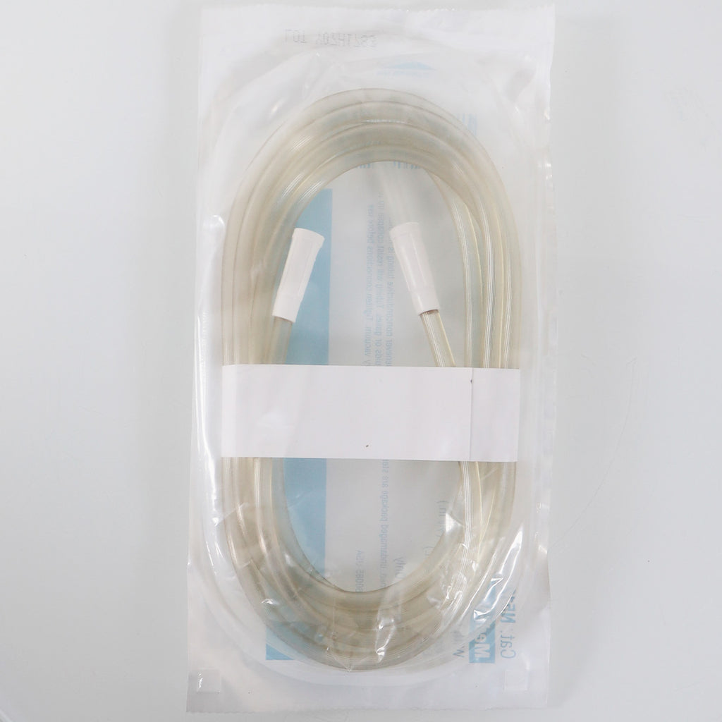 Medi-Vac Non Conductive Suction Tube w Maxi-Grip Connector 3/16" x 12' N512 x2pc