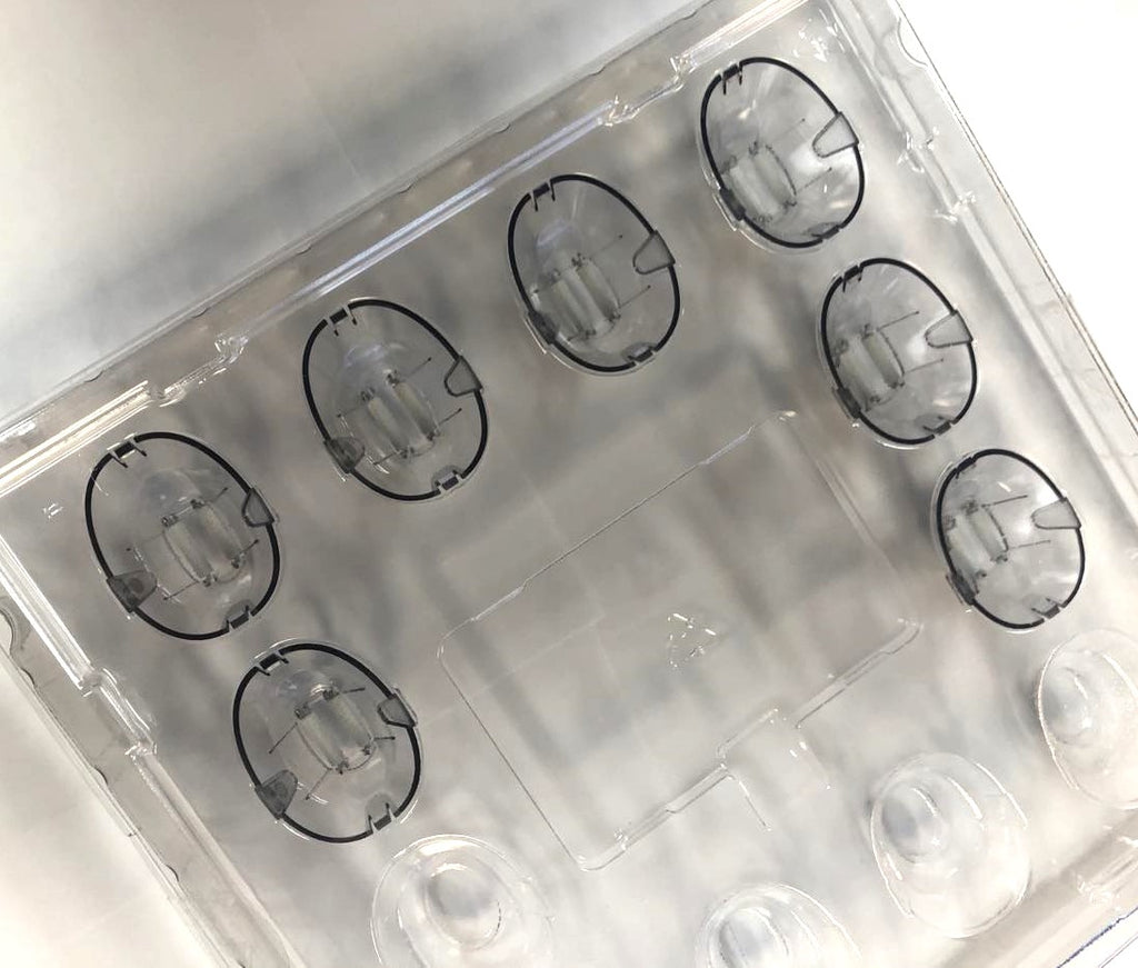 Solta Medical Clear + Brilliant Touch Tip x7 Clear CB Roller Tips NO CREDIT