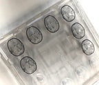 Solta Medical Clear + Brilliant Touch Tip x7 Clear CB Roller Tips NO CREDIT