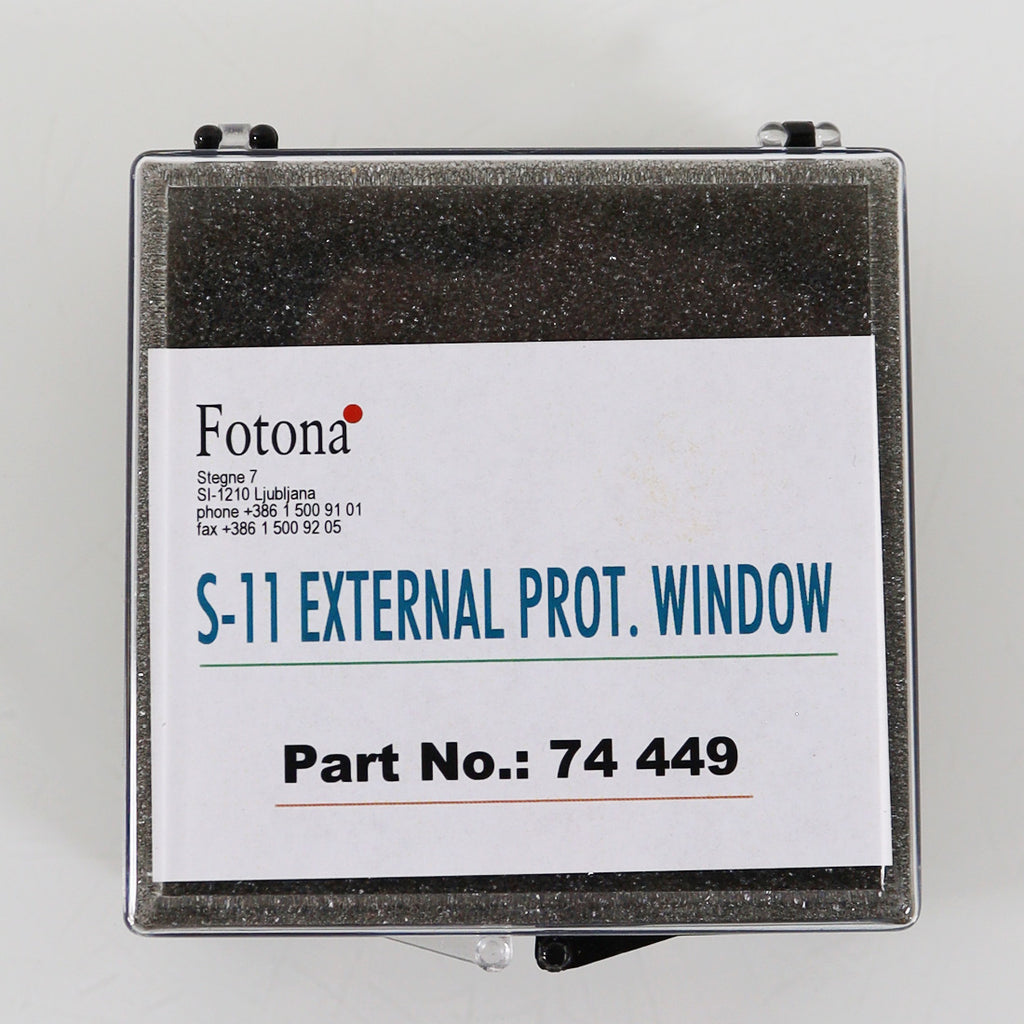 Fotona Dynamis Laser S-11 External Prot Window w/Frame 74-449 S11 Parts