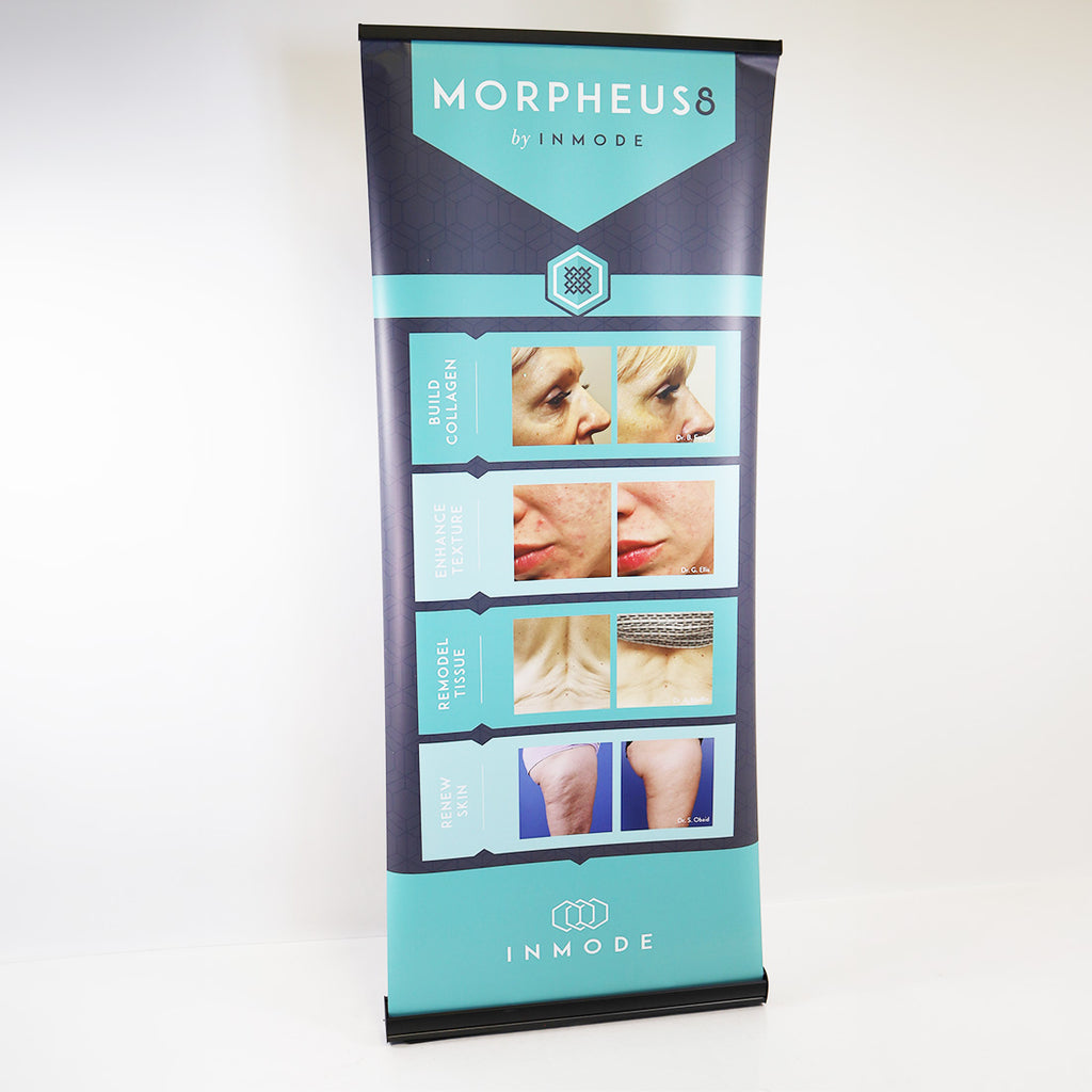 Inmode Morpheus8 Multi-Treatment Large Office Marketing Banner 34in x 82in
