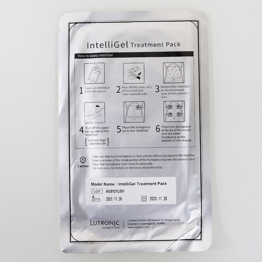 Lutronic Accufit IntelliGel Treatment Pack Gel Pads 3102401700 Box of 20 Ex2023
