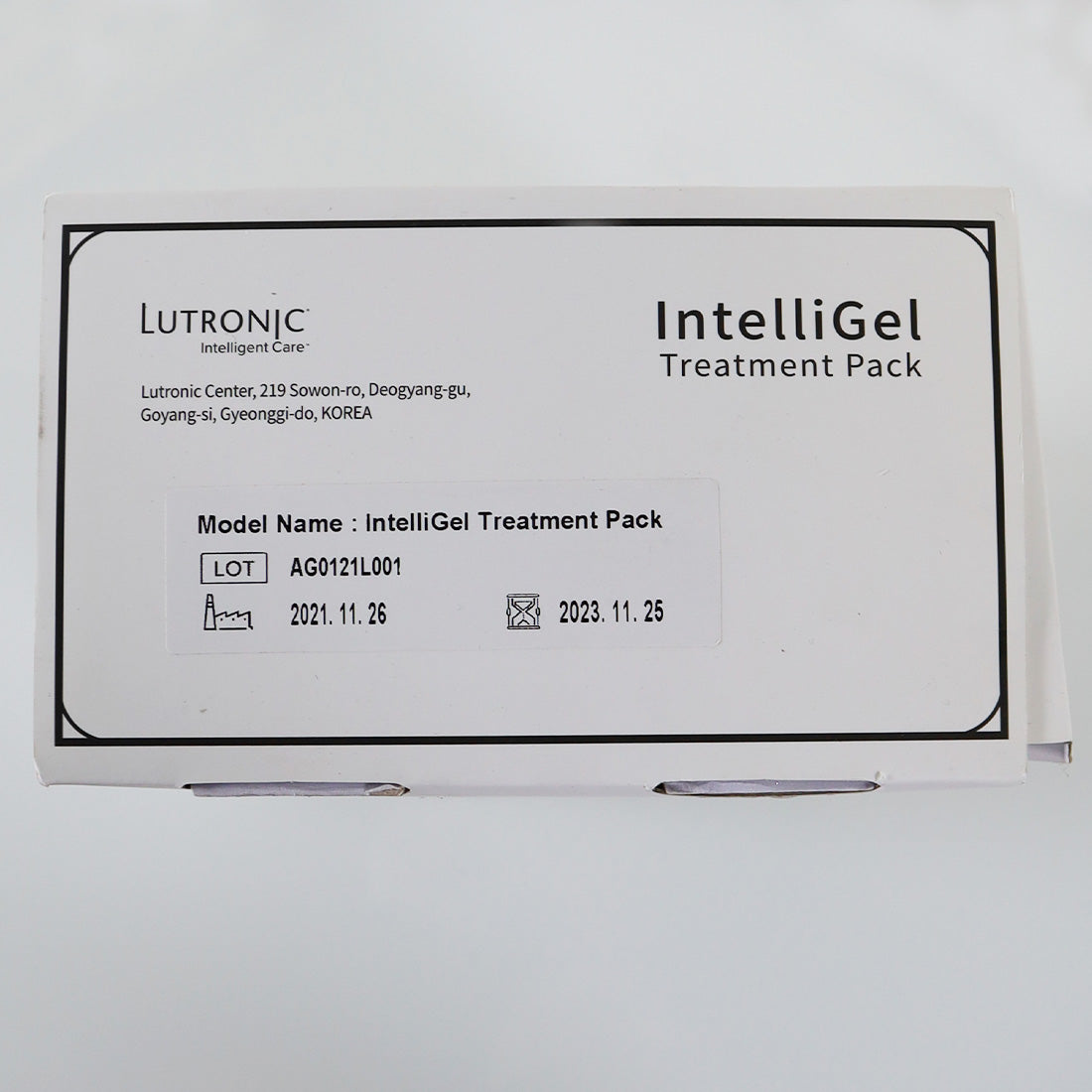 Lutronic Accufit IntelliGel Treatment Pack Gel Pads 3102401700 Box of 20 Ex2023