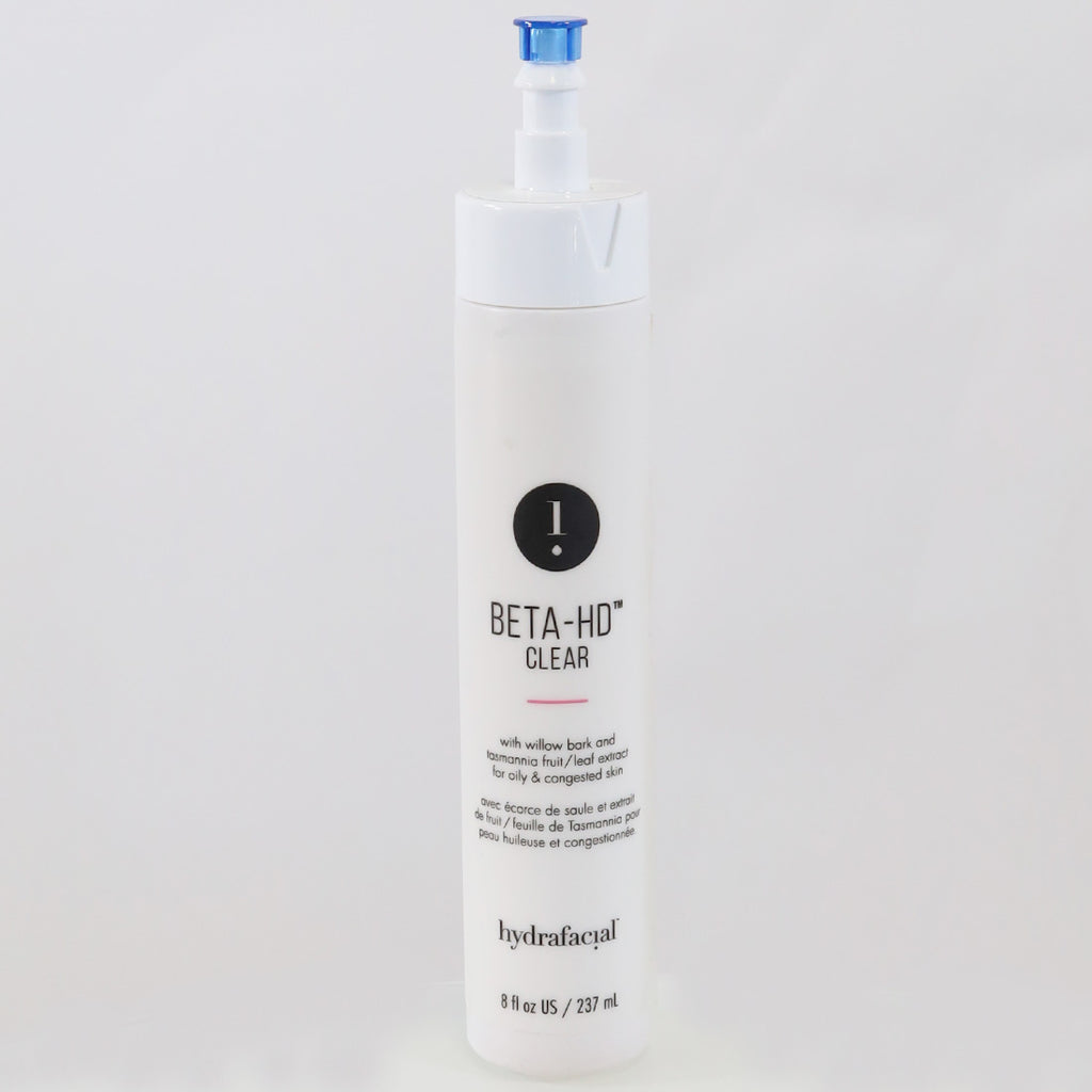 EDGE Systems BETA-HD Clear Skin Solution Hydrafacial 8 oz Bottle EXPIRED
