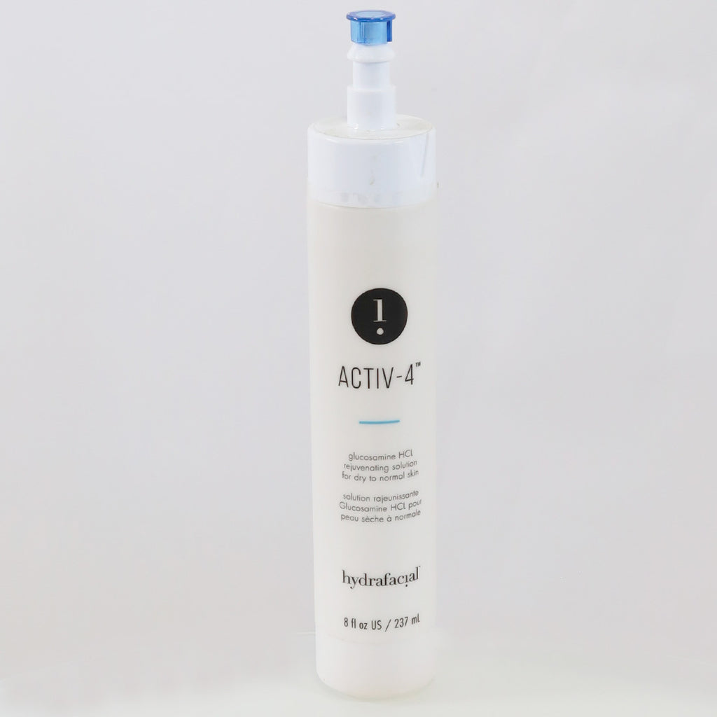 Edge Systems Hydrafacial ACTIV-4 Glucosamine HCL Skin Solution 8oz Exp 03/25