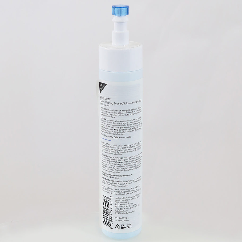 Edge Systems Hydrafacial Rinseaway System Cleaning Solution 8oz Best By 03/2025