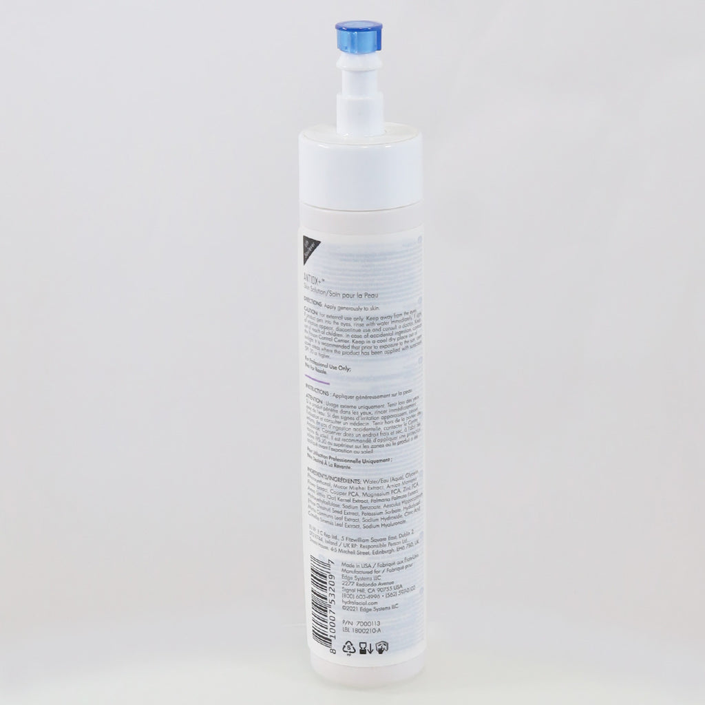 Edge Systems Hydrafacial Antiox+ Antioxidants Hyaluronic Acid Hydrating 8fl oz BBE 09/2026