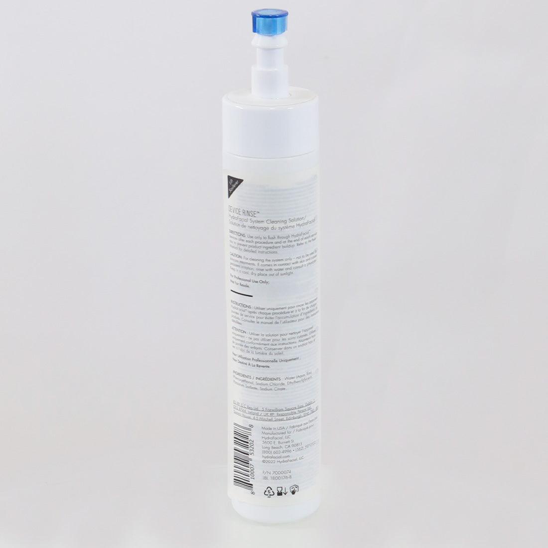 Edge Systems Hydrafacial Device Rinse System Cleaning Solution 8fl oz Exp 05/2026