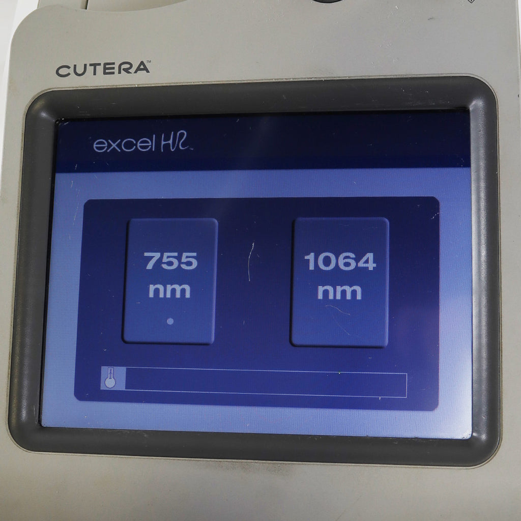 2017 Cutera ExcelHR Alexandrite Nd YAG 755nm 1064nm Excel HR Laser