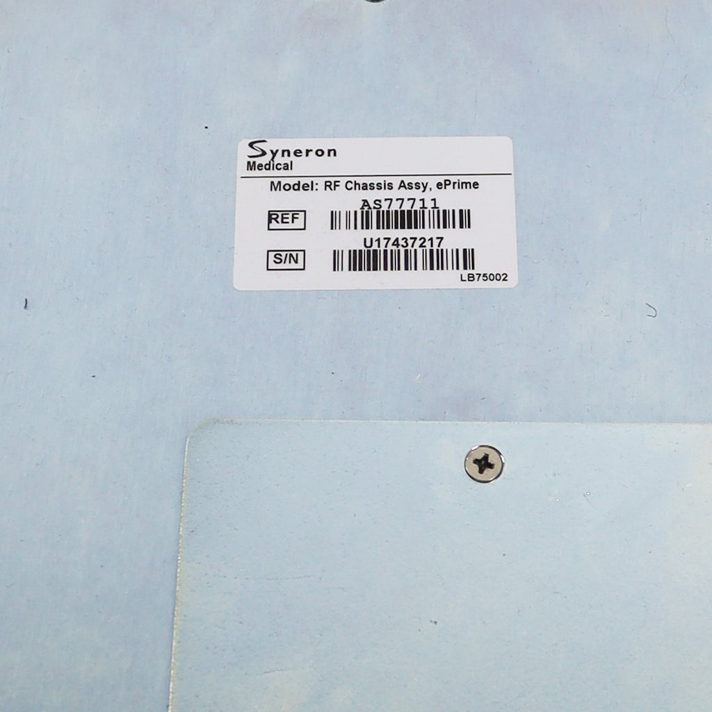 Syneron Candela Profound ePrime RF Chassis Assembly AS77711 Part As-Is