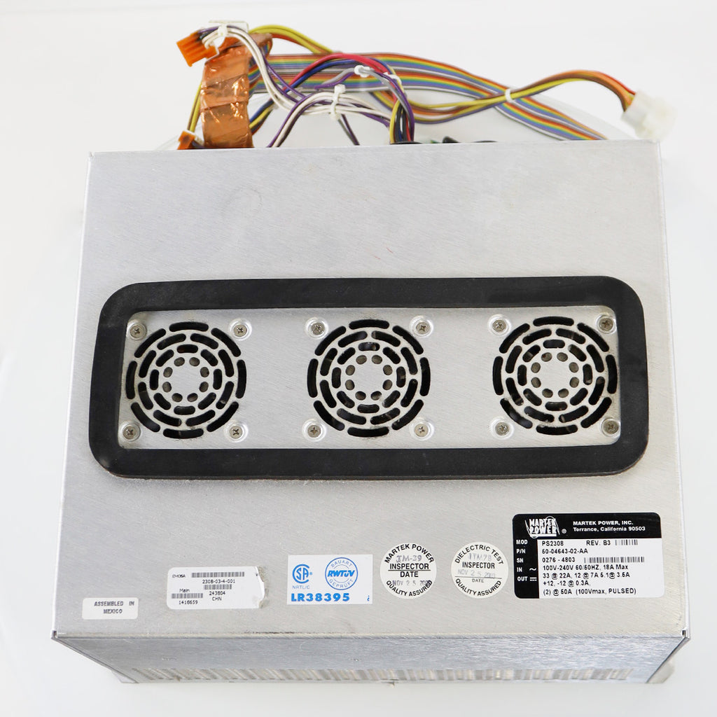 Lumenis LightSheer XC Power Supply / Martek Power PS2308 BAD Parts As-Is