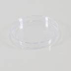 Polystyrene Petri Dish w/Lid 3 3/8" Clear Plastic Round Laboratory Lab (x6 Pcs)