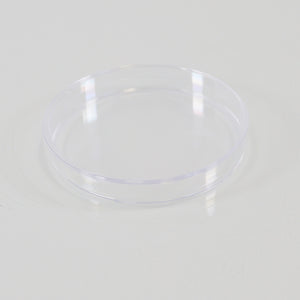 Polystyrene Petri Dish w/Lid 3 3/8" Clear Plastic Round Laboratory Lab (x6 Pcs)