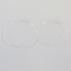 Polystyrene Petri Dish w/Lid 3 3/8" Clear Plastic Round Laboratory Lab (x6 Pcs)