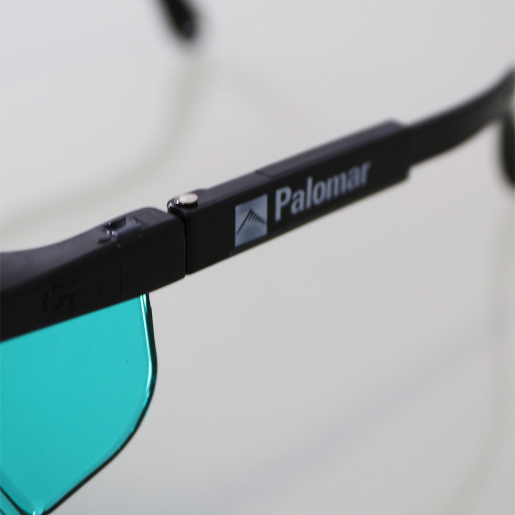 Palomar Laser-Gard Ruby Blue E2000 Operator Eyewear Safety Glasses 694nm OD>7