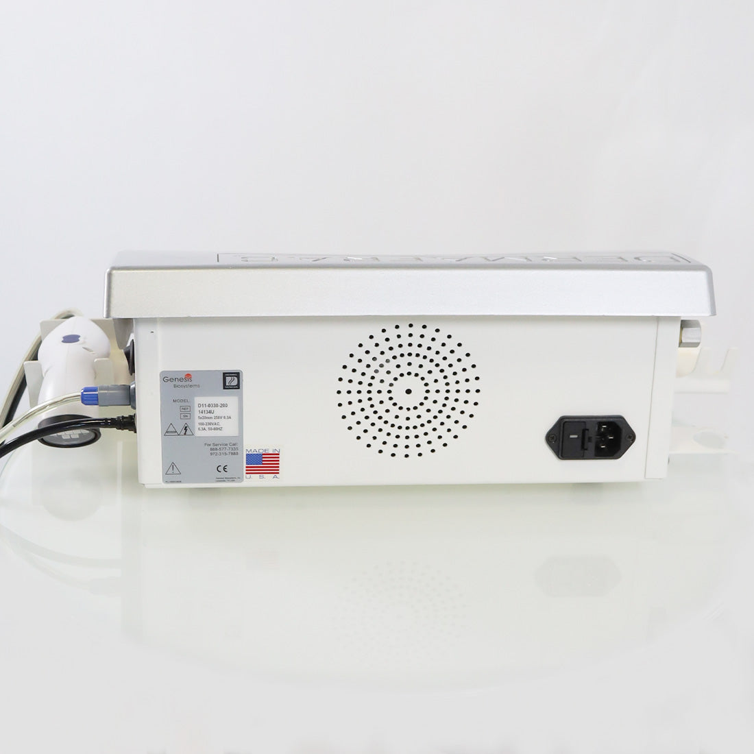 Genesis Biosystems DermaFrac Microdermabrasion Microneedling Skin Therapy LED