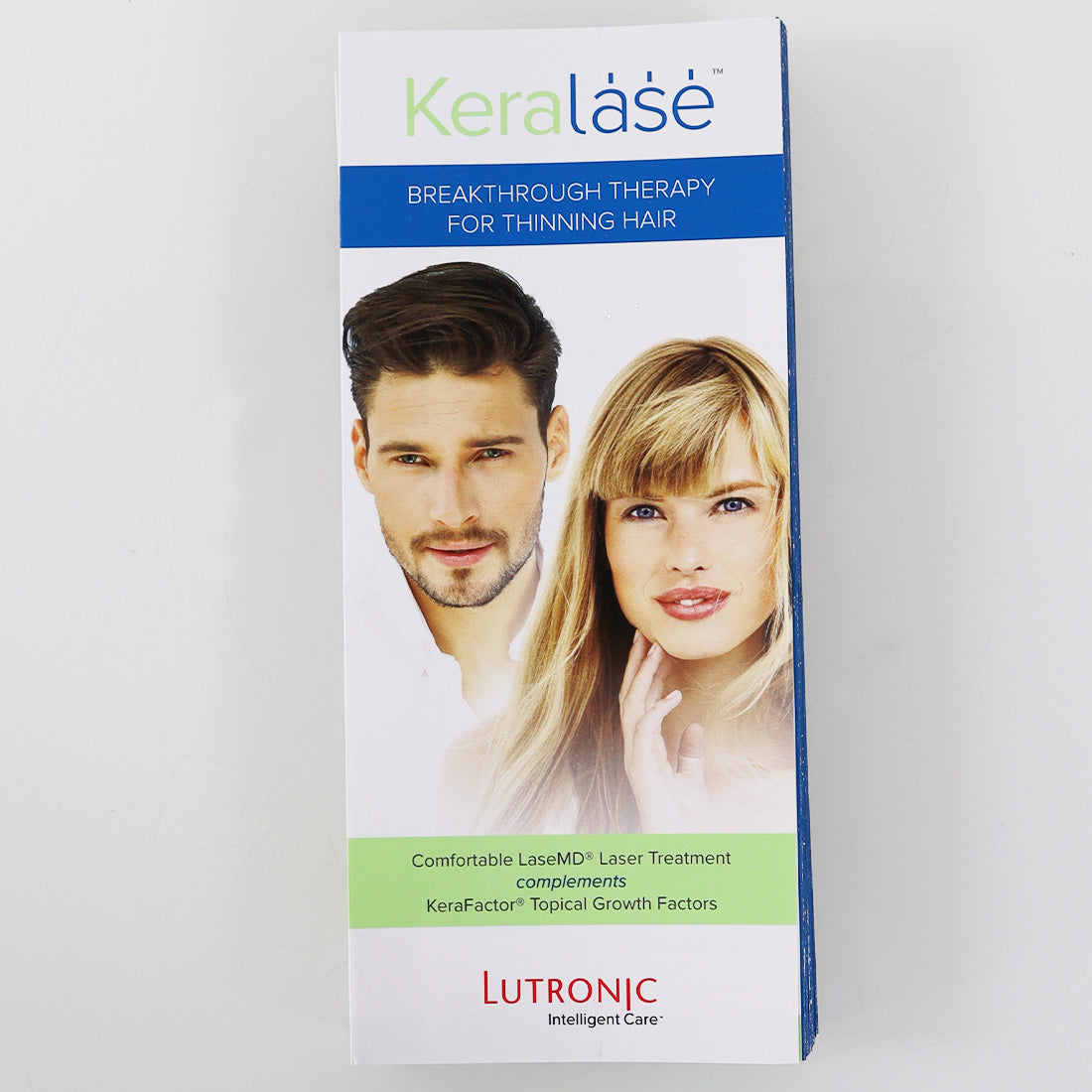 Lutronic KeraLASE Therapy for Thinning Hair Office Marketing Brochure 20-Pack