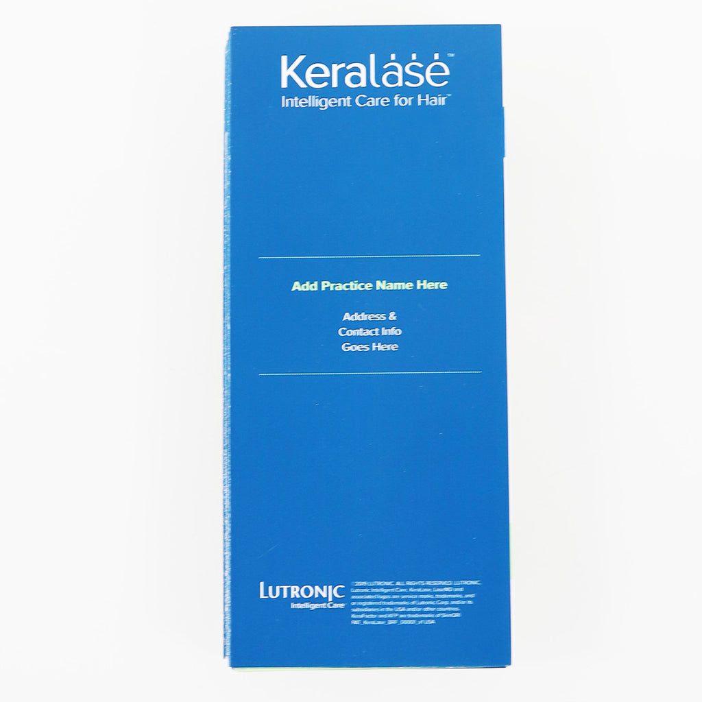 Lutronic KeraLASE Therapy for Thinning Hair Office Marketing Brochure 20-Pack