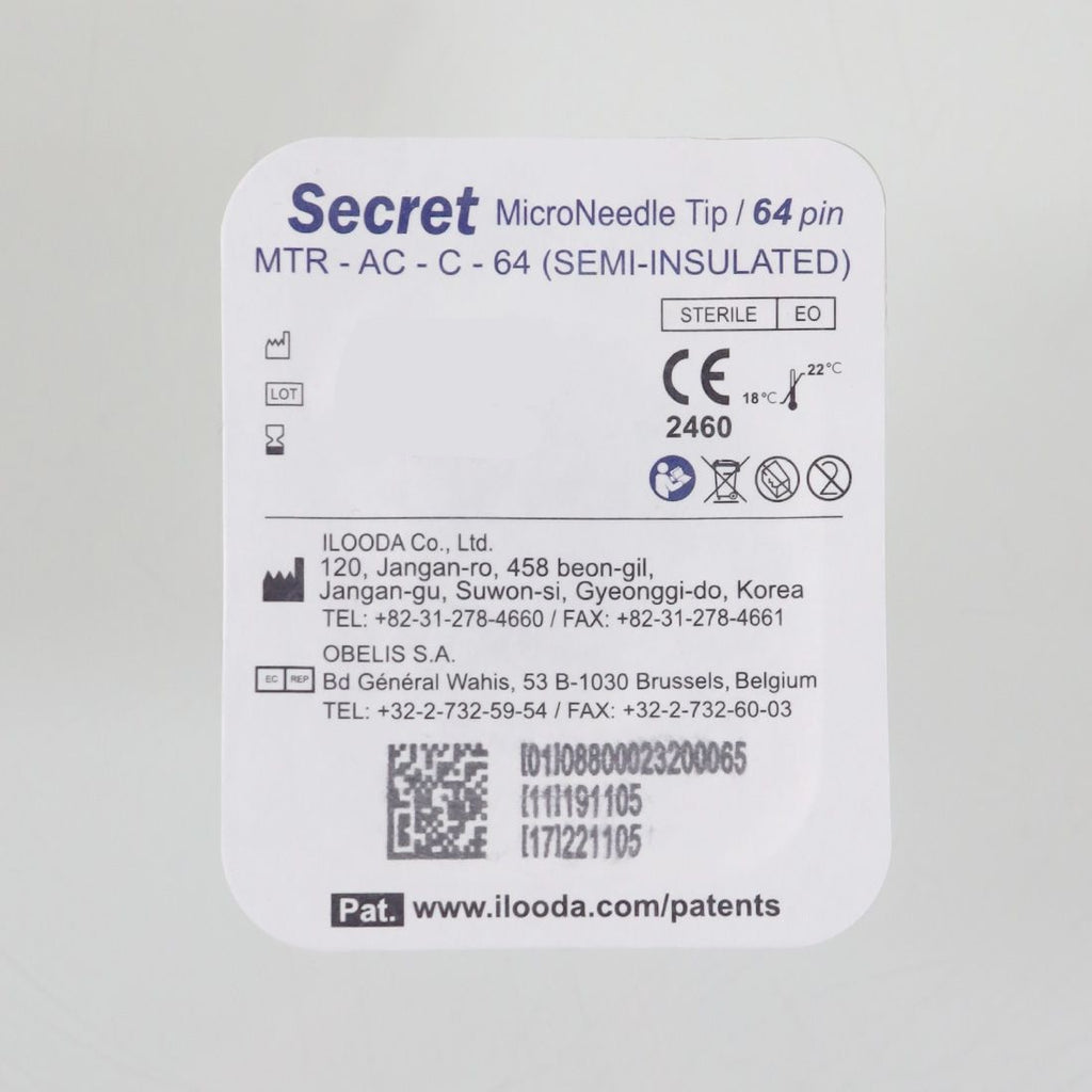 Cutera SecretRF Pro Microneedle Tip 64-Pin Semi-Insulated MTR-AC-C-64 - Expired - Single