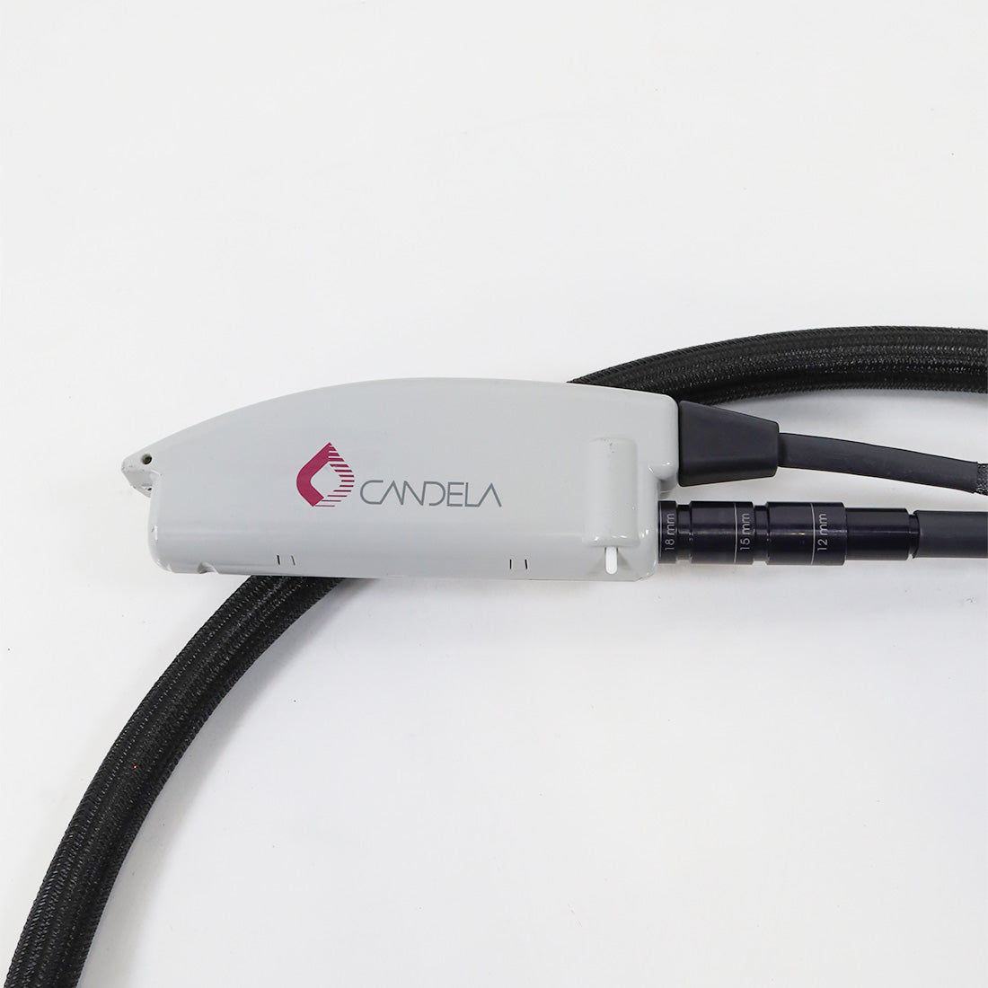 Candela GentleLASE Mini Handpiece & BAD Fiber 18/15/12 7122-00-3797 As-Is Parts