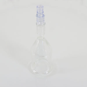 Glass Funnel 2"x6" w/Hole Rubber Nipple Filtration Drip Filter Lab Supplies