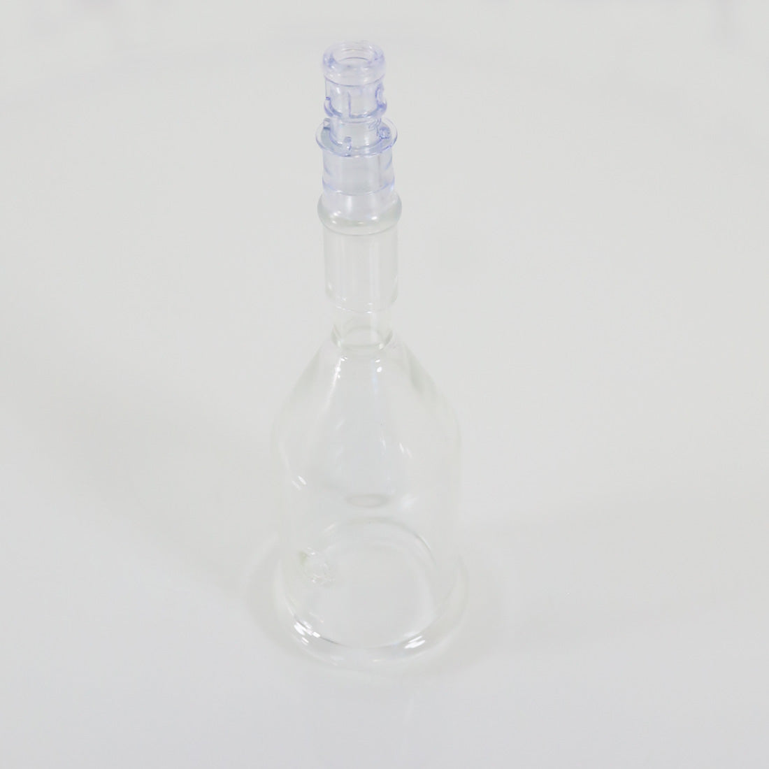 Glass Funnel 2"x6" w/Hole Rubber Nipple Filtration Drip Filter Lab Supplies