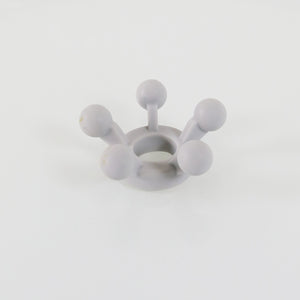 BTL Massage Head 5 Point Small Delrin 3-1/4" Smooth Gray Attachment Skin Tightening