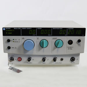 Iridex Iriderm Diolite 532 nm KTP Laser Console w/2 Fiber Handpieces 500um 700um