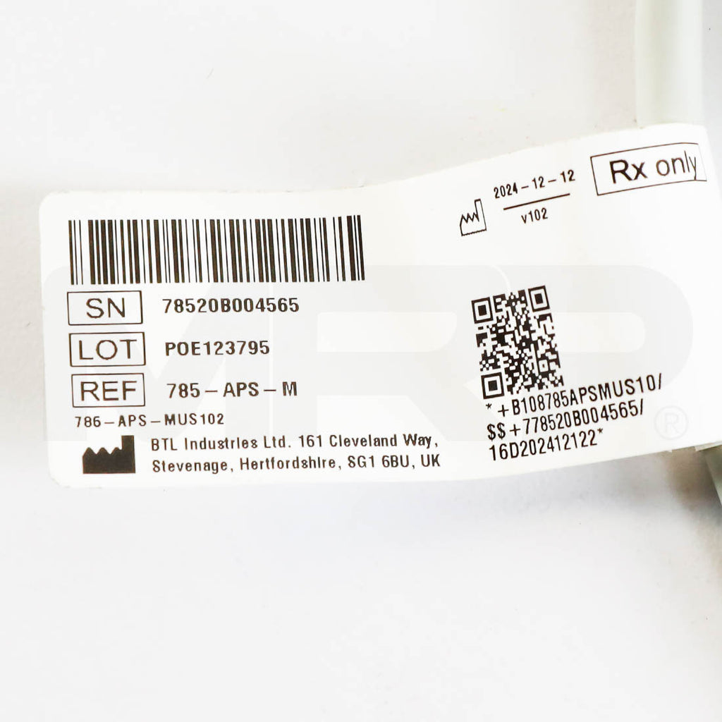 2023 BTL Exion System Face Applicator Label