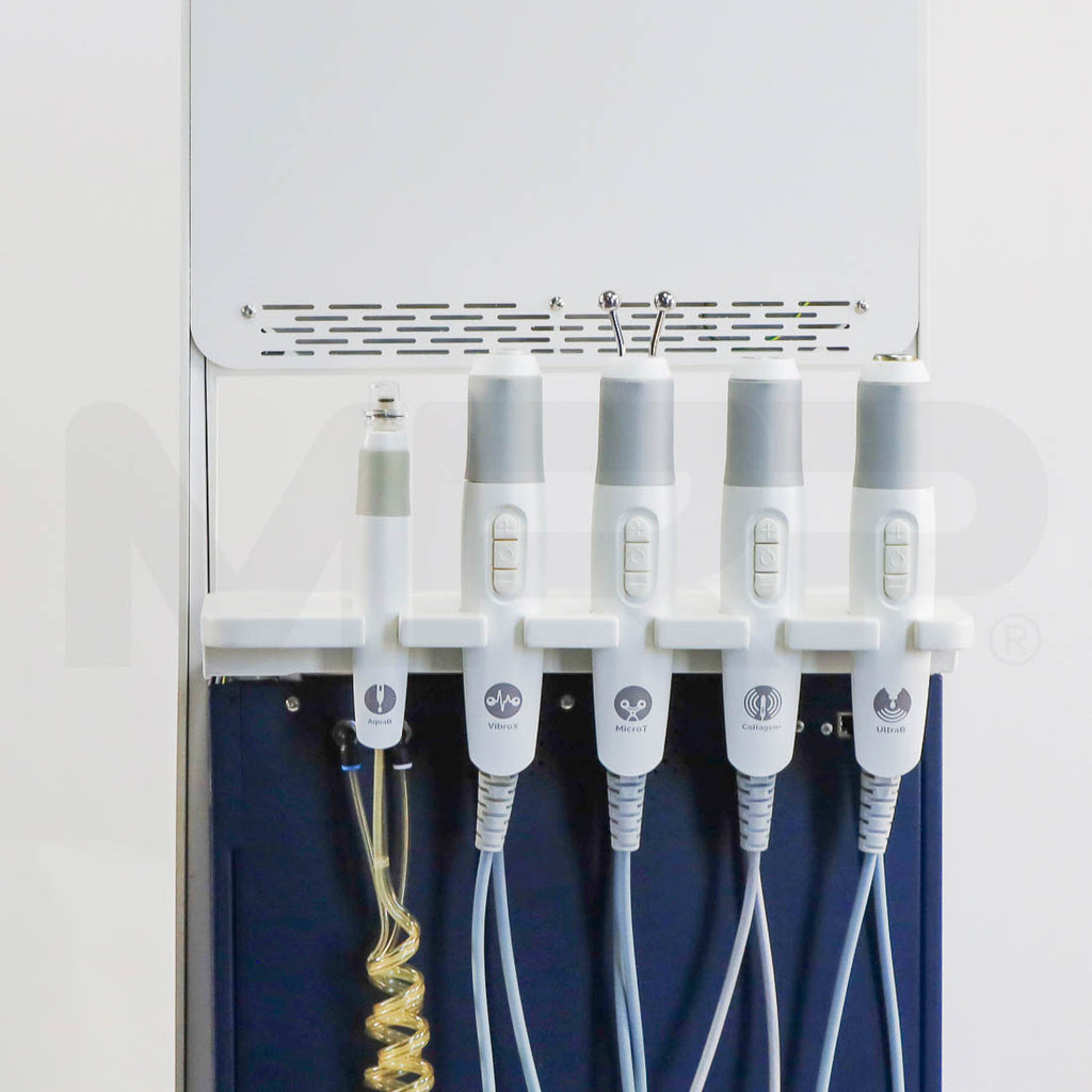 2023 EMA Aesthetics Préime DermaFacial System Handpieces Back