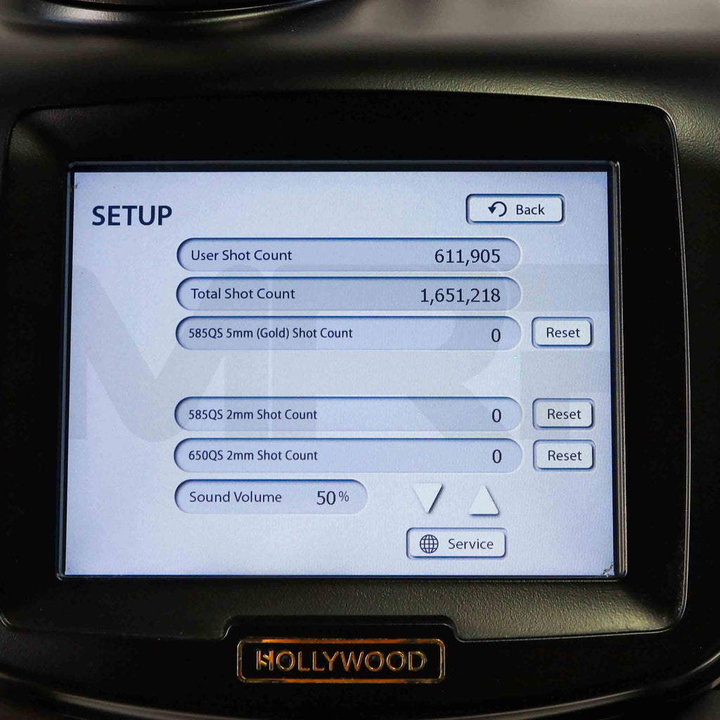2023 Lutronic Hollywood Spectra System Screen