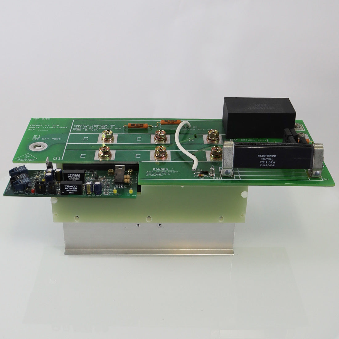 Candela VBeam2 Perfecta High Voltage Snubber PCB Assembly 7111-00-2693 Part