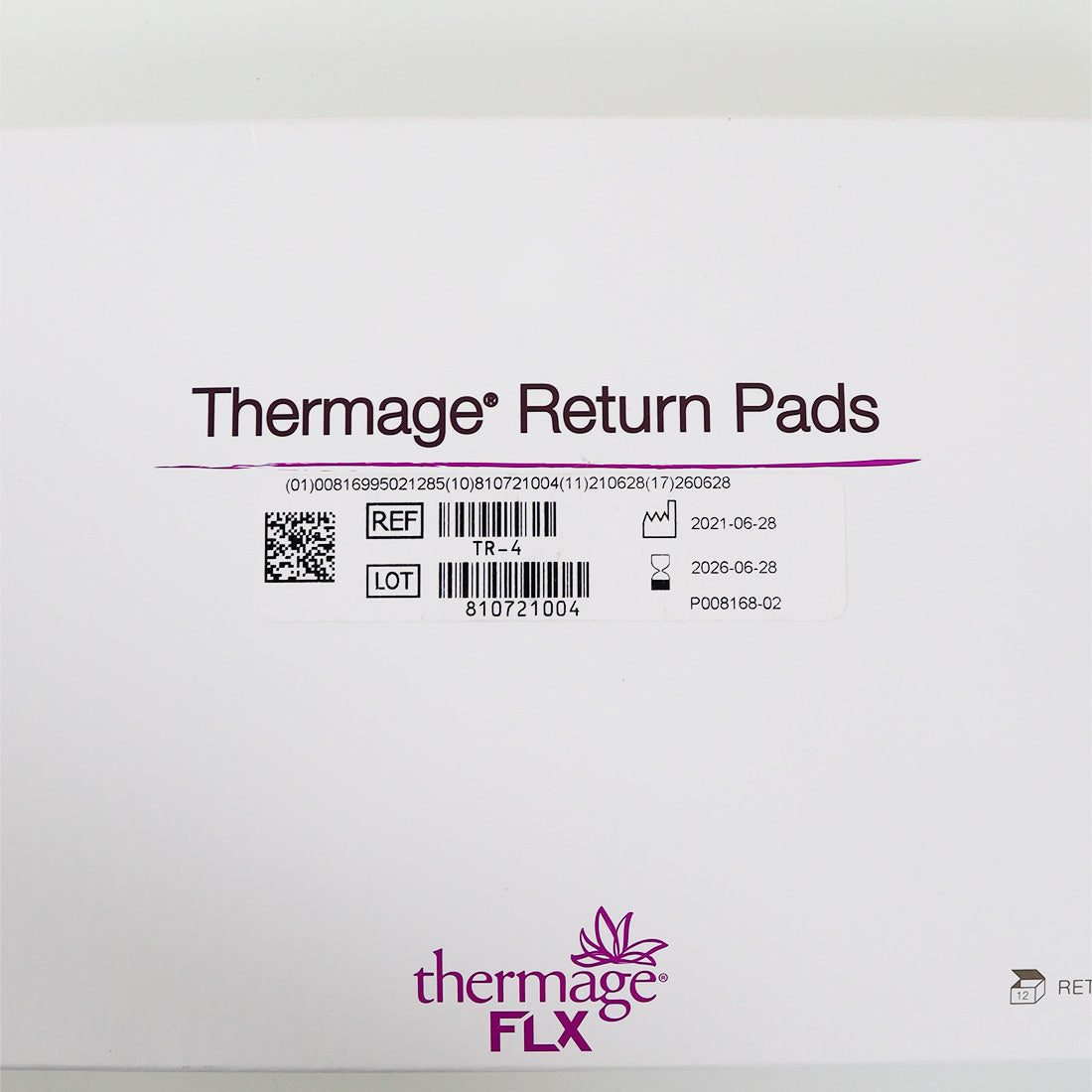Solta Thermage FLX TR-4 Return Pads EXP 06/28/2026 - 10 PACK