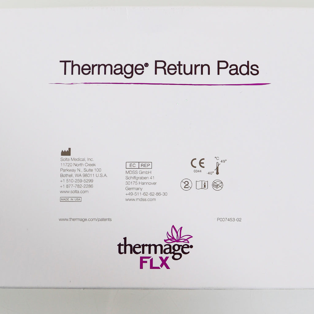 Solta Thermage FLX TR-4 Return Pads EXP 06/28/2026 - 10 PACK