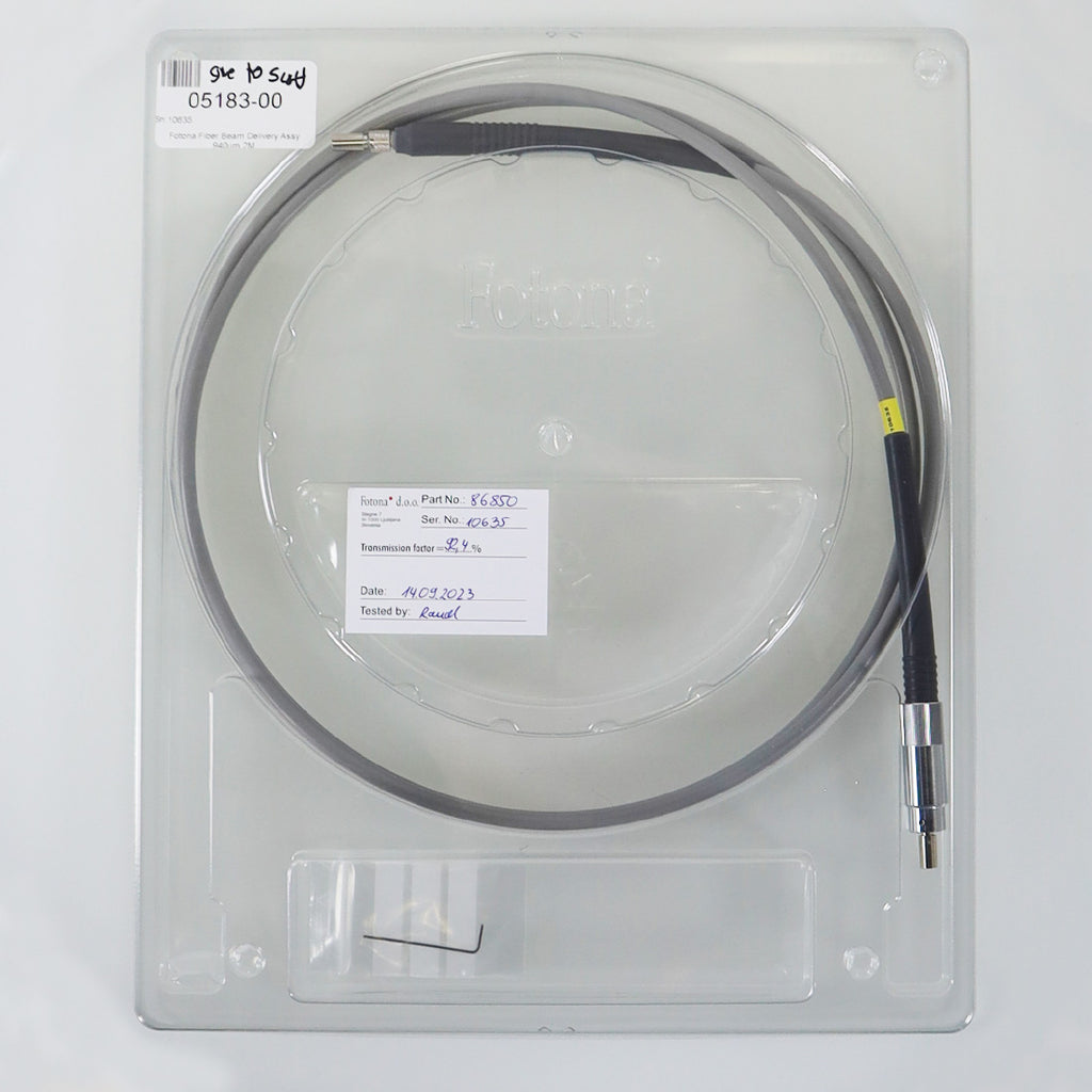 Fotona SP Dynamis Multi Applicator Erbium Nd:YAG 940um Fiber Beam Delivery 86850