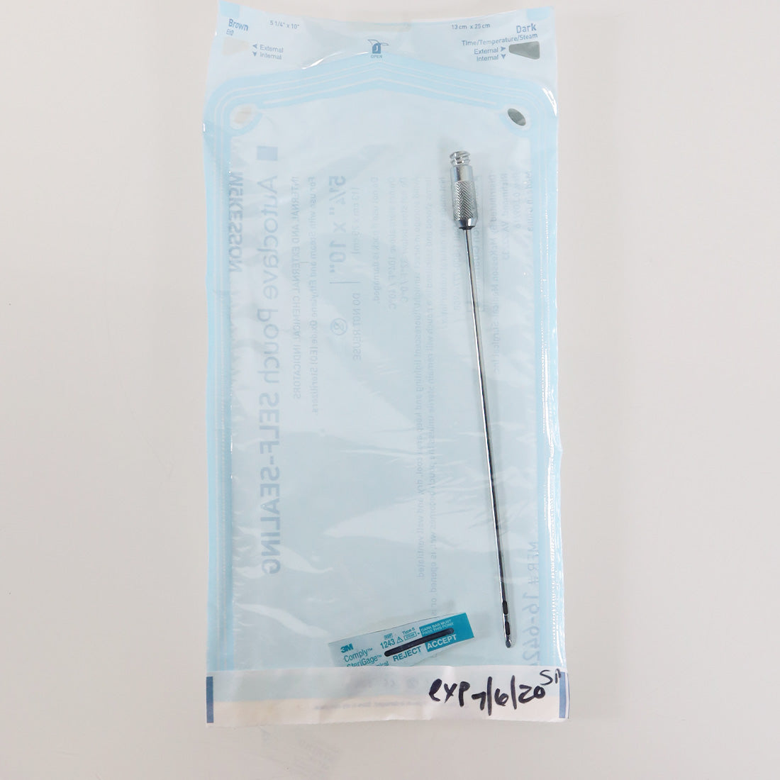 Cannula Luer-Lock Base Dual Port Spatula Tip Cannulae 6" Lok 2 Linear Hole HK12