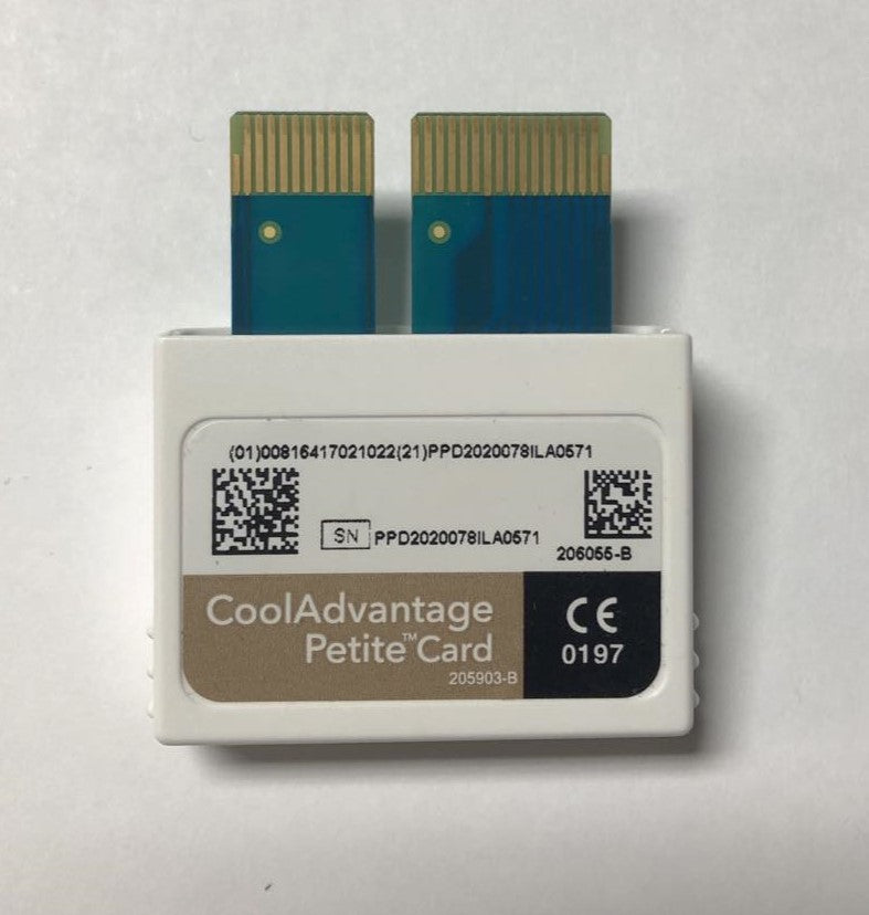 Zeltiq CoolSculpting CoolAdvantage PETITE Gold Card 205903-B BRZ-CD4-140-003 x2