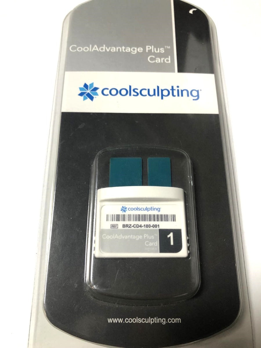 Zeltiq CoolSculpting CoolAdvantage PLUS Card Silver BRZ-CD4-180-001 205108-A x1