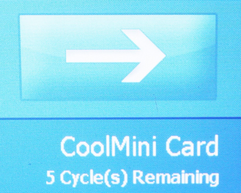 Zeltiq CoolSculpting CoolMini BRZ-CD4-02X-024 Green Treatment Card x5 Cycles