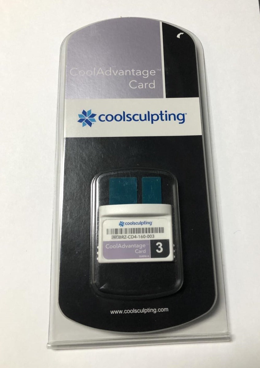 Zeltiq CoolSculpting CoolAdvantage Purple Card BRZ-CD4-160-003 204096A (x3 Left)