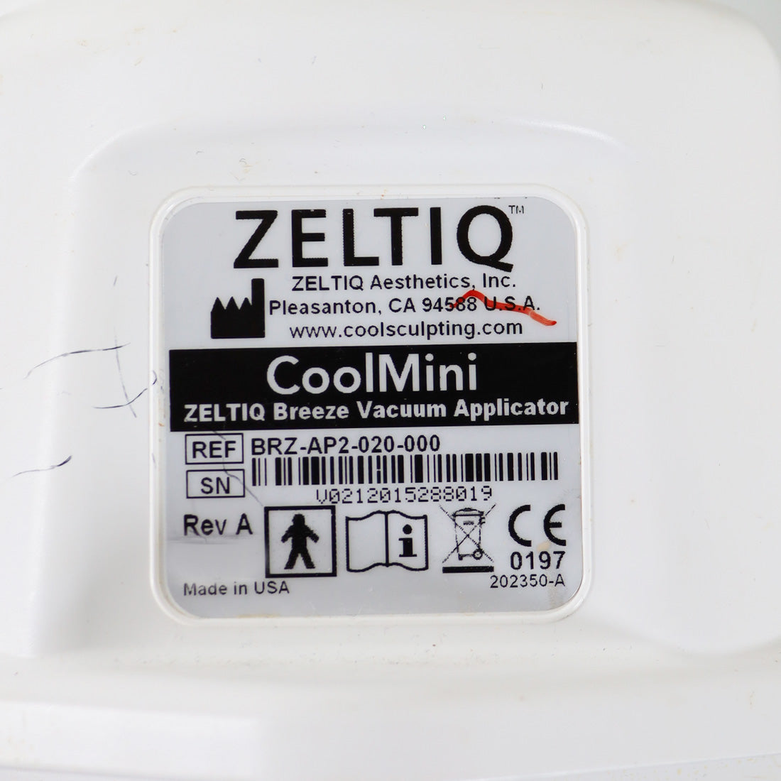 2018 Zeltiq CoolSculpting Body Contouring Sculpting Cryolipolysis Fat Reduction