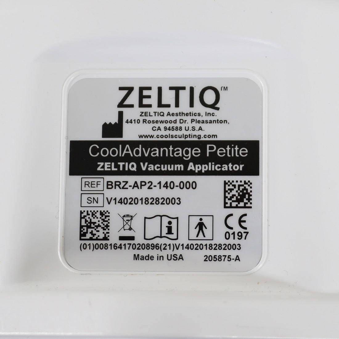 2018 Zeltiq CoolSculpting Body Contouring Sculpting Cryolipolysis Fat Reduction