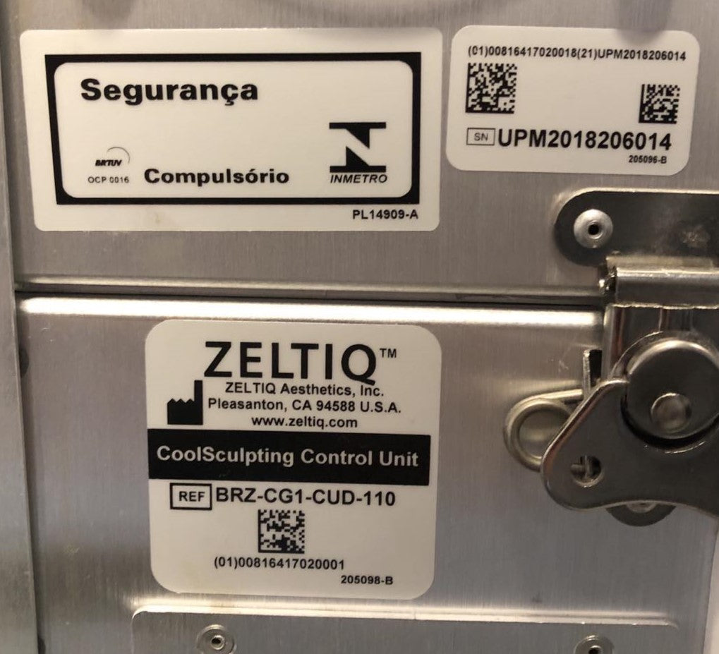 2018 Zeltiq CoolSculpting Body Contouring Sculpting Cryolipolysis Fat Reduction
