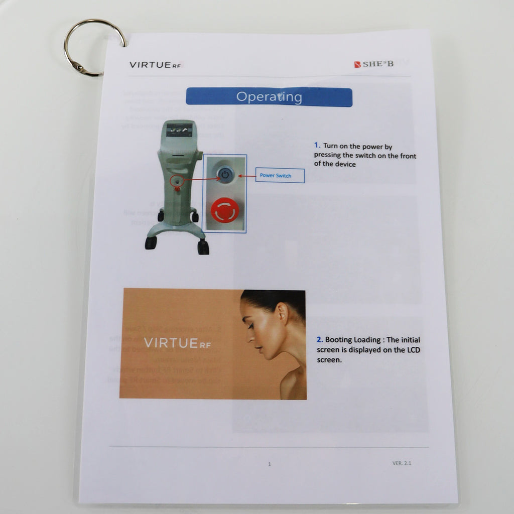 2020 Cartessa SHEnB VirtueRF Wrinkles Scar Face Body System