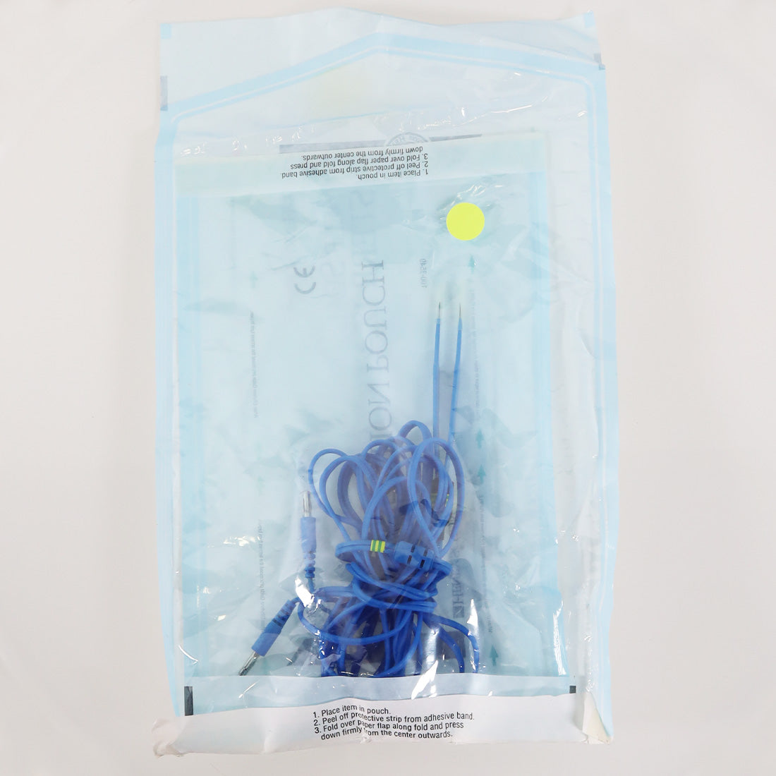Bovie Split 2 Cable Electrode Ground w/Reusable Straight BiPolar Smooth Forceps