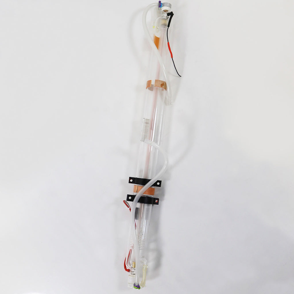 Lasering MIXTO CO2 Laser Glass Tube 45W M830WRI ReGassed Poor Output Lens Parts