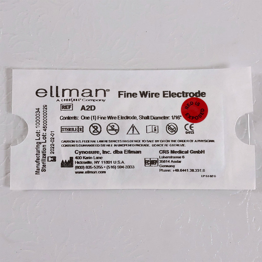 Ellman Cynosure A2D Fine Wire Electrode 1/16in Shaft - Single - Exp_2022