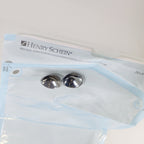 Cox II Laser Patient Eyeshield Metal Silver Small Size Eye Shield Set